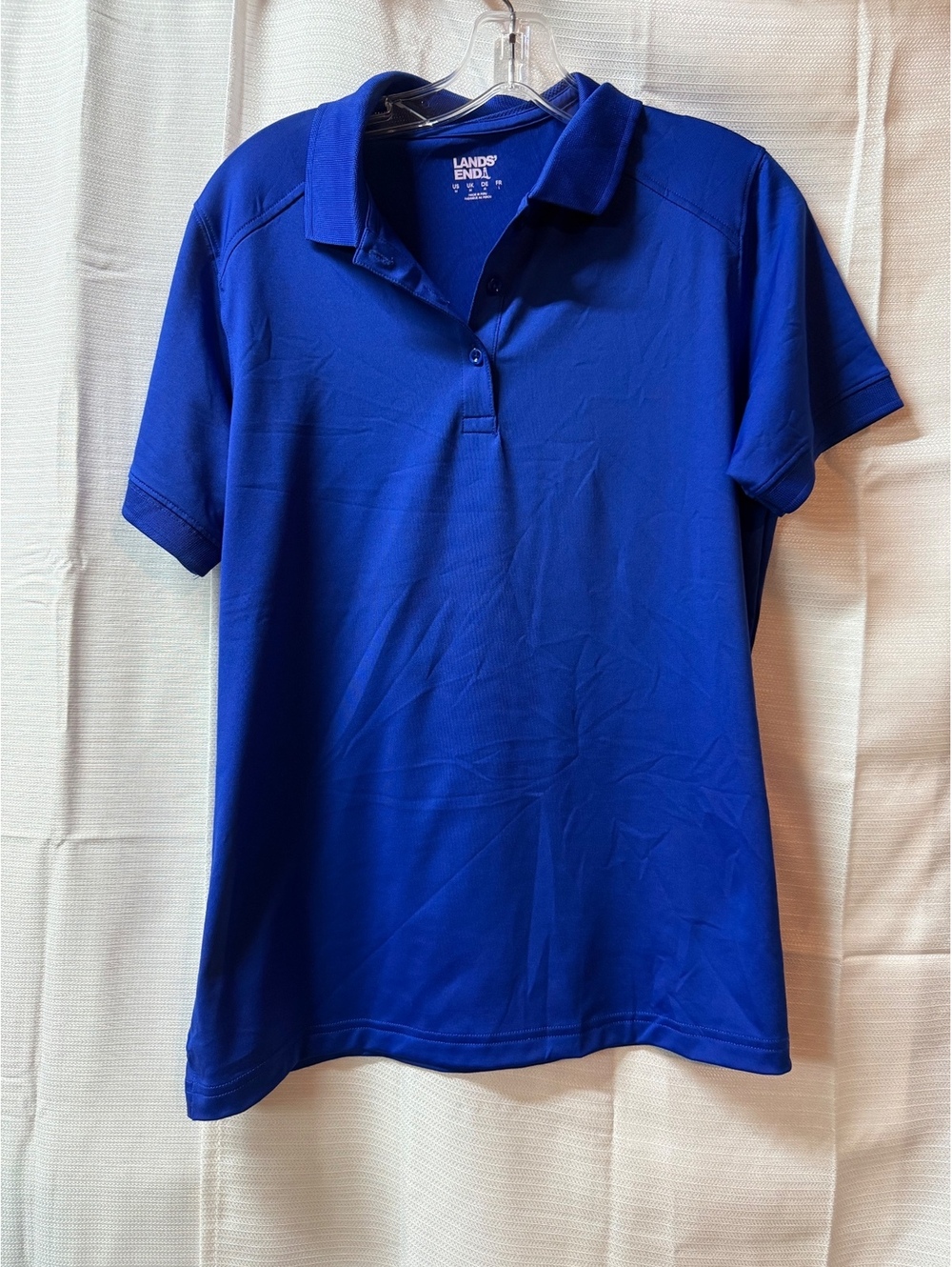 Lands' End Blue Polo Shirt for Men’s Size M